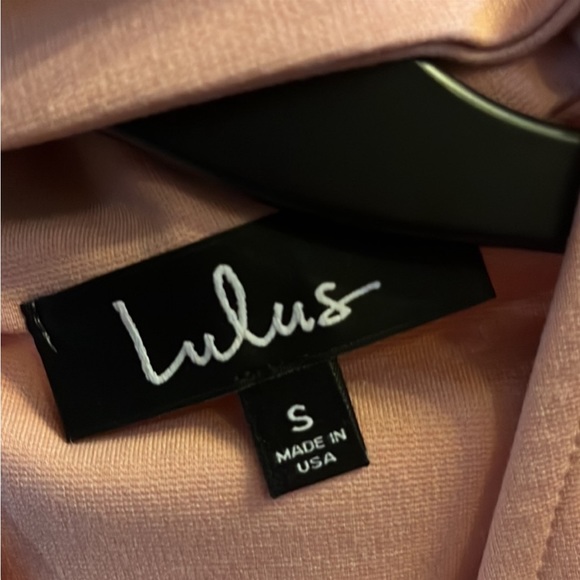 Lulus Dusty Pink Choker Bodysuit - Picture 4 of 7